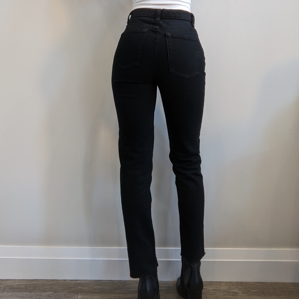 NWOT American Apparel High Waisted Jeans - Picture 2 of 7